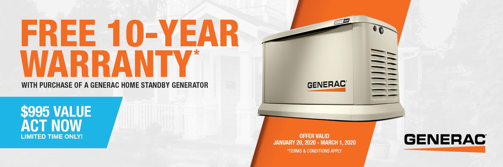 Homestandby Generator Deal | Warranty Offer | Generac Dealer | Farmingdale, NY